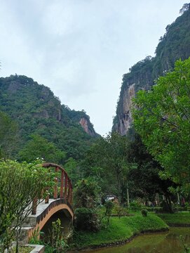 Harau valley, Payakumbuh City, Indonesia