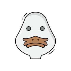 Obraz premium Ostrish vector icon