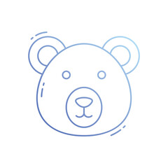 Bear vector icon