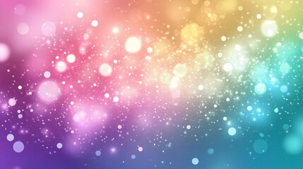 Obraz premium Stunning Colorful Bokeh Background with Sparkling Lights