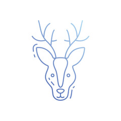 Deer vector icon