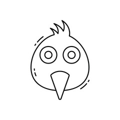 Bird vector icon