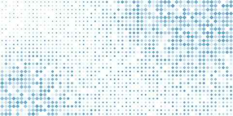 Dark Blue, Red vector modern geometrical circle abstract background. Dotted texture template. Geometric pattern in halftone style with gradient.