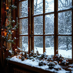 the window in the church