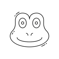 Frog vector icon
