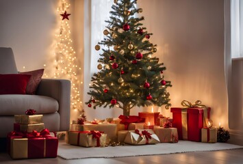 Subtle Elegance: A Scene That Radiates Tenderness and Warmth for the Holiday.