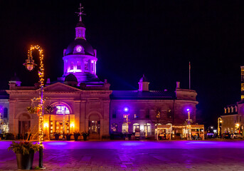 Obraz premium Downtown Kingston in the Winter 