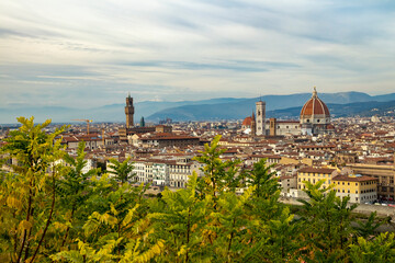 Obraz premium wonderful panoramic view from florence