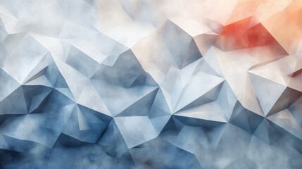 Obraz premium Geometric background, polygons, abstract shapes, smooth transitions, low poly, high resolution