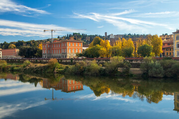 Fototapeta premium autumn in the city