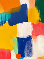 Color Blocks in Abstract Harmon