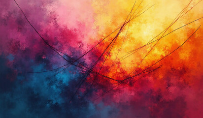 vibrant colors abstract background intersecting lines used christian inspired art design