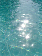 AGUA DESTELLOS DEL SOL REFLEJOS