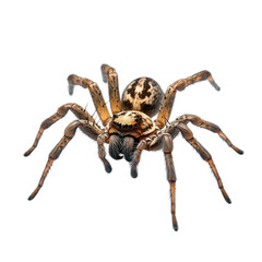 Spider, isolated on a transparent background.
