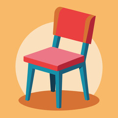 wooden chair and table