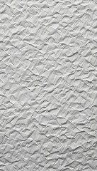 Crumpled White Paper Texture Background Generative AI