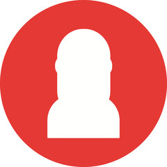 Shape icon single line vector