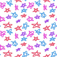 cute christmas starry pattern, star seamless repetitive pattern