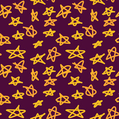 cute christmas starry pattern, star seamless repetitive pattern