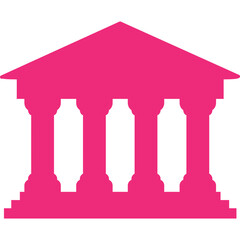 illustration of a greek column