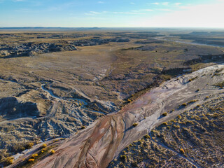 High Desert Petrified Forest Wash Arizona