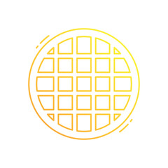 Waffles vector icon