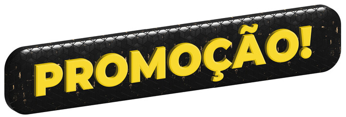 Fototapeta premium Placa de promoção em 3D, PNG
