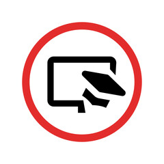 No online education sign