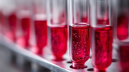 High-tech laboratory specializing in human cell drug trials