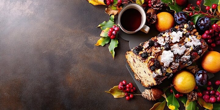 delicious holiday fruitcake