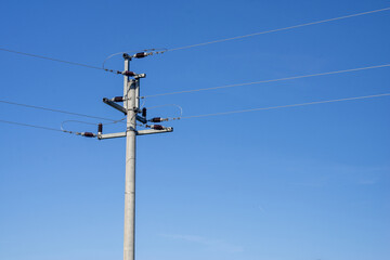 linia elektryczna średniego napięcia