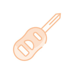 Car Key vector icon