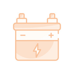 Battery vector icon