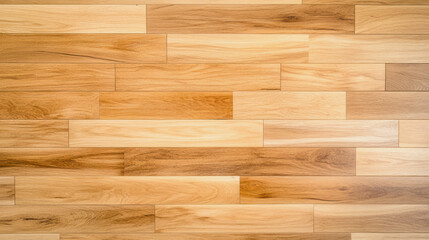 Obraz premium Beautiful wooden background showcasing natural grain and texture in warm tones. Generative AI