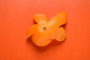 Orange Peel top on orange