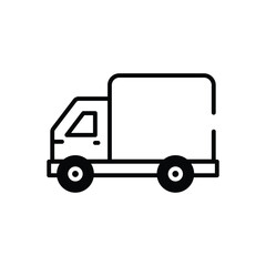 Delivery Truck vector icon