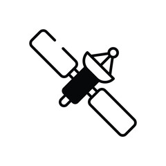 Satellite vector icon