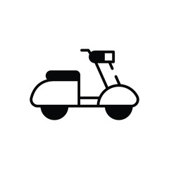 Scooter vector icon