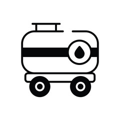 Petrol Tank  vector icon