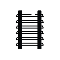 Railroad vector icon