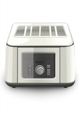 Obraz premium Stylish modern countertop appliance for efficient cooking with a sleek design and user-friendly controls.