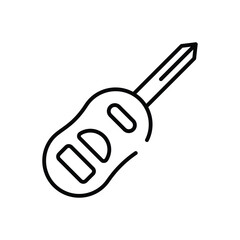 Car Key vector icon
