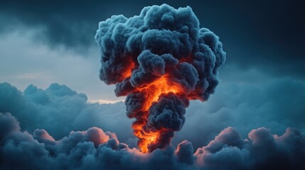 Climate Change and Pollution Visual Representation