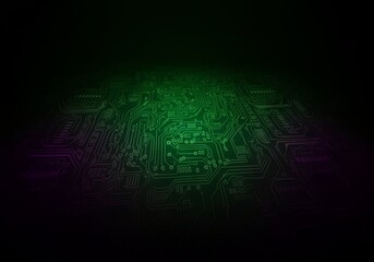 Obraz premium Abstract Technology & Network Background