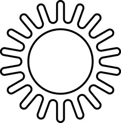 Gears icon set. Connected cogs, cogwheel gears illustration