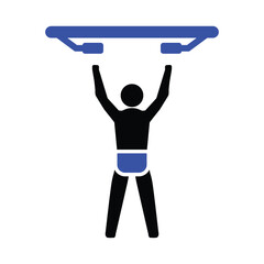 Pull Ups Exercise Icon