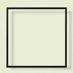 black frame on white background_1