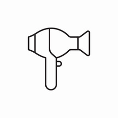 hair dryer icon sign vector