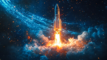 AI-Driven Rocket Launch: Optimizing Space Missions with Trajectory and Telemetry Algorithms