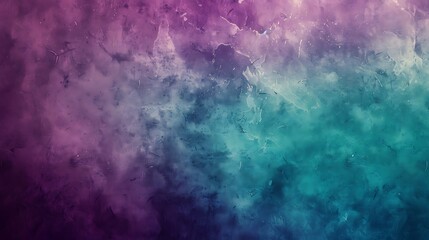 Fototapeta premium Abstract Purple and Teal Watercolor Background